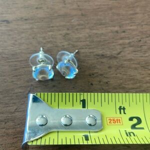 Kendra Scott stud earrings, iridescent